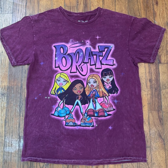 Bratz Tops - Bratz Graphic Tee - Purple